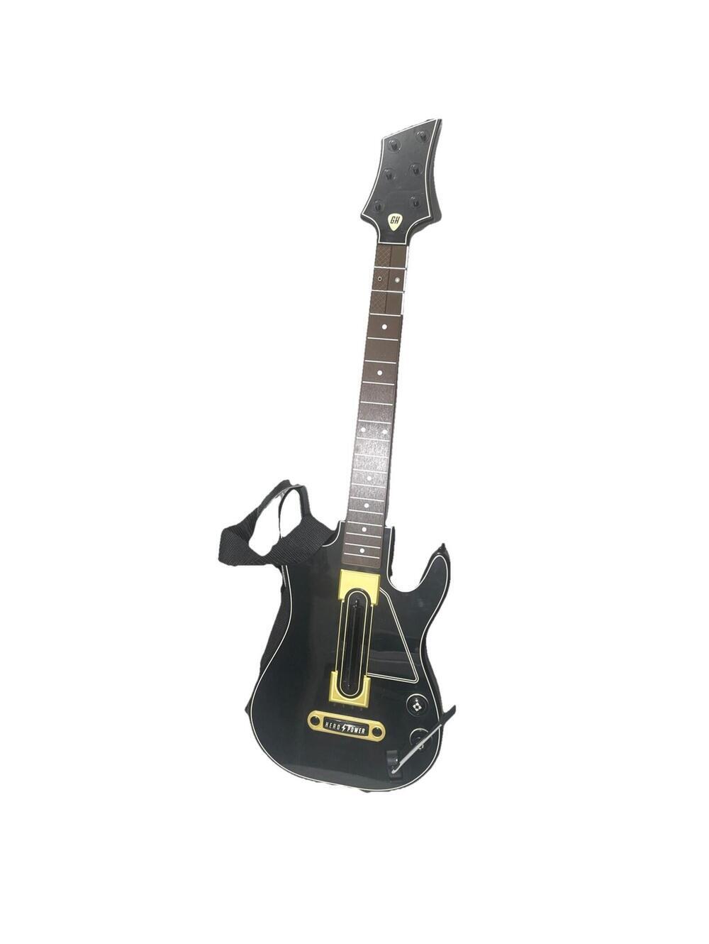 Activision Guitar Hero Live Wireless Controller Black Gold 6-Button No Dongle